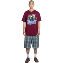 Pleasures x Slipknot Compass Tee Burgundy