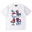 Parra Unreasonable Chairs Tee White