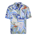 AB X Mauna Kea All-Over Print S/S Shirt Multicolor Khaki