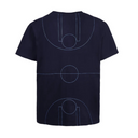 AB X Mauna Kea Basketball Court Graphic Tee Navy