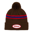 Alltimers Tankful Stripe Beanie Brown