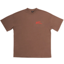 Aterror "Liquid Red" Tee Brown