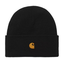 Carhartt WIP Chase Beanie Black Gold
