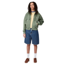 Carhartt WIP Women's Brandon Short Blue Stone Washed