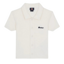 Dickies Women's Tallasse Button Polo Tee Egret