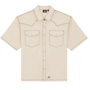 Dickies River Ranch S/S Work Shirt Whitecap Grey