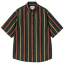 Carhartt WIP S/S Jarrell Shirt Jarrell Stripe Conifer