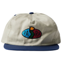 Parra Legs Logo 5 Panel Hat Off White