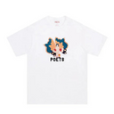 Poets Butterfly Girl DTG Tee White