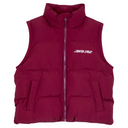 Santa Cruz Women's Strip 2 in 1 Quilted Jacket Dark Cherry