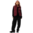 Santa Cruz Women's Strip 2 in 1 Quilted Jacket Dark Cherry