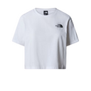 The North Face Women's Cropped Simple Dome Tee White