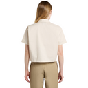 Dickies Women's Cropped S/S Work Shirt Whitecap Grey
