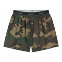 Carhartt WIP – Boxershorts aus Baumwolle mit Einzelschriftzug in Camo Laurel