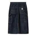 Carhartt WIP Women's Single Knee Skirt Blue Rinsed