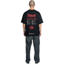 Pleasures x Slipknot Self Titled Heavyweight Tee Black