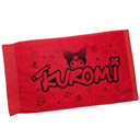Shower Of The Nerds Kuromi Hand Towel Red Black