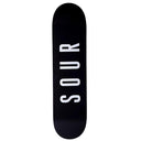 Sour Army Skateboard-Deck, Schwarz, 8,0 Zoll