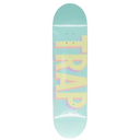 Trap Block Logo Deck Turqouise 8.375"