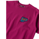 Parra Repeat Pea Tee Dark Magenta