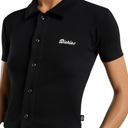 Dickies Women's Tallasse Button Polo Tee Black
