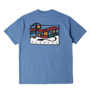 Parra Records Tee - Blue