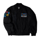 Parra All The Best Varsity Jacket - Black