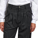 Carhartt WIP Women's Seaton Pant Seaton Stripe Black Wax