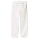 Carhartt Wip Aaron Pant White Rinsed
