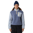 The North Face Women's Yumiori 1/4 Zip Jacket-Twilight Galaxy / Blue Flax / Mineral Salt - Ministry Of Concrete
