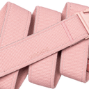 Pink belt with 'Arcade' branding on a white background
