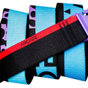 Colorful strap with 'Arcade' branding on a white background