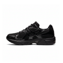 Black and gray sneaker on a white background