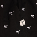 Aterror "Embroidery Dino" Shorts Black