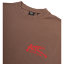 Aterror "Liquid Red" Tee Brown