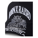 Born x Raised Paranoia Crest Hat - Black