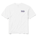 White t-shirt with 'UNRULED' logo on a white background
