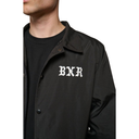 Born X Raised Men's Standard LA Coach Jacket - Black