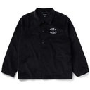 Born X Raised Men's Zine Corduroy Coach Jacket - Black