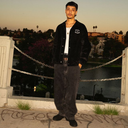 Born X Raised Men's Zine Corduroy Coach Jacket - Black