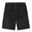 Black shorts on a white background