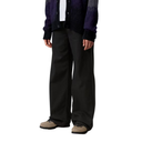 Person wearing black pants and a dark sweater on a white background