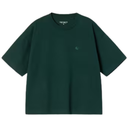 Carhartt WIP Women's S/S Chester Tee Dark Fir