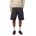 Carhartt WIP Double Knee Short Black Stone