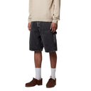 Carhartt WIP Double Knee Short Black Stone