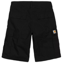 Carhartt WIP Regular Cargo Short Black Rinsed