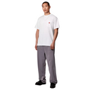 Carhartt WIP S/S Pocket Heart Tee White Red