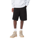 Carhartt WIP Single Knee Short Black Rinsed