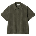 Carhartt WIP Women’s S/S Temple Knit Shirt Dollar Green