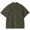 Carhartt WIP Women’s S/S Temple Knit Shirt Dollar Green